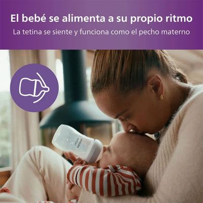 Imagen 2 del producto Set de 3 Mamaderas (125, 260, 330 ml) Philips Avent
