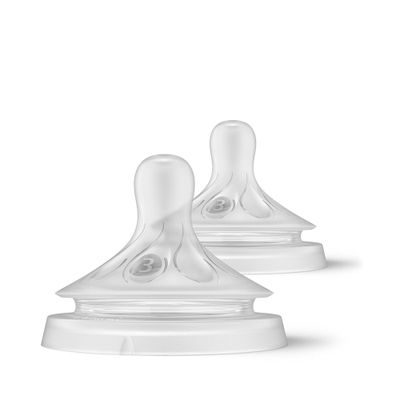 2 Tetinas Natural 3.0 Flujo Medio Philips Avent