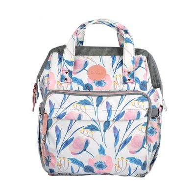 Imagen 2 del producto Mochila Pañalera Open Floral Infanti