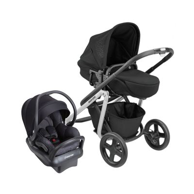 Coche Travel System Lila Nomad Black/mico Max Maxi-cosi