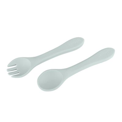 Imagen 2 del producto Set Cuchara Y Tenedor Azul Infanti