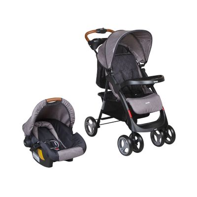 Coche Travel System Pompeya Grey Infanti