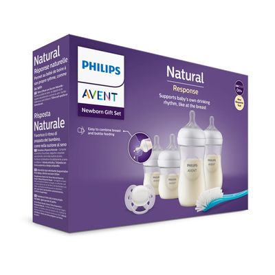 Imagen 2 del producto Set Natural 3.0 Pro (125x2-260x2 + Cepillo + Chupete) Philips Avent