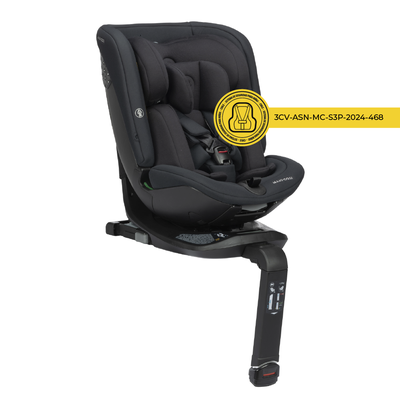 Imagen 2 del producto Silla Auto Convertible Spinel 360° Plus O12 Authentic Black