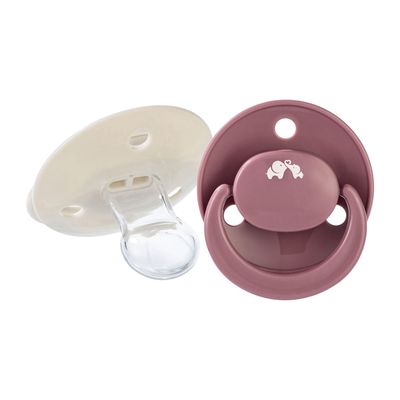 Imagen 2 del producto 2 Chupetes Reversibles Silicona 0+ Terra/Arena Bebé Confort