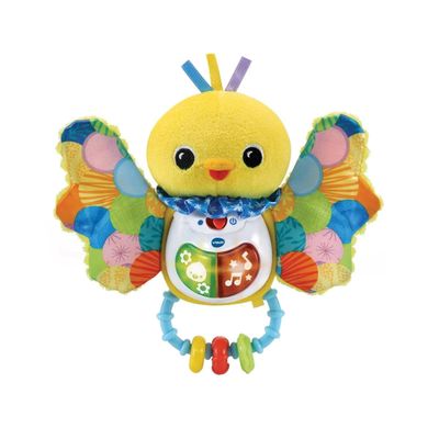 Sonajero Pajarito De Tela Melodias Y Sensaciones Vtech