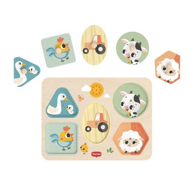 Imagen 2 del producto Mi Primer Puzzle Farmers Fun Day Tiny Love