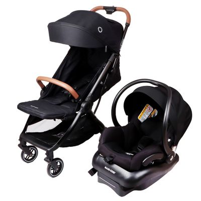 Coche Travel System Eva3 Essential Black Maxi Cosi