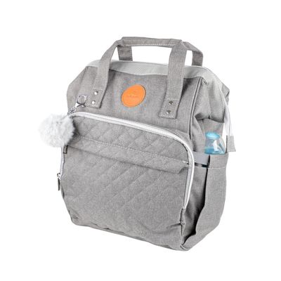 Mochila Pañalera Open Gris Infanti