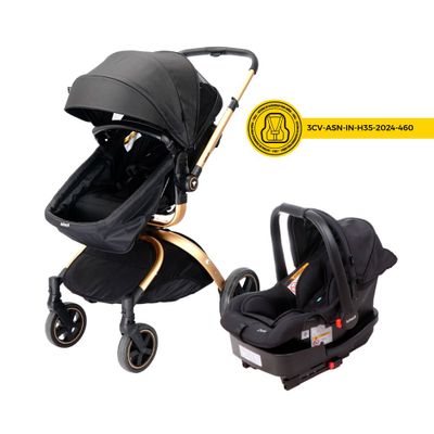 Imagen 2 del producto Coches Travel System Epic 360° 2G F80 Black Infanti
