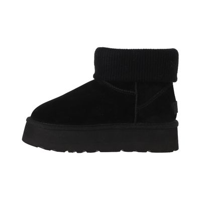 Imagen 2 del producto Botas Mujer Blast Mini Knit Negro Plataforma Bamers