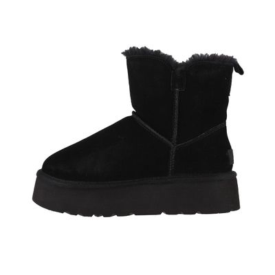 Imagen 2 del producto Bota Mujer Bamers Blast Button Cuero Negro