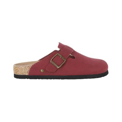 Zueco Mujer Bamers Classic Buckle Burdeo