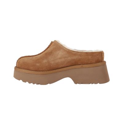 Imagen 2 del producto Zuecos Mujer Cuero Luisiana Caramel Bamers