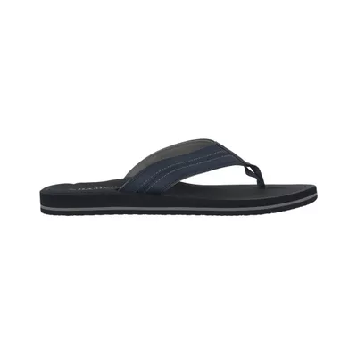 Sandalia Bamers Hawaiana Flip Flop Soft Hombre Azul Marino