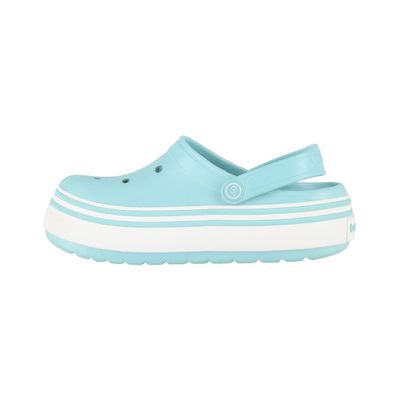 Imagen 2 del producto Zuecos Plataforma Mujer Celeste Bamers Airline