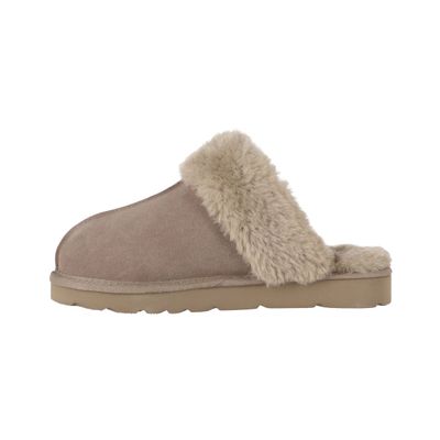 Imagen 2 del producto Pantuflas Mujer Cuero Fur Ii Taupe Bamers