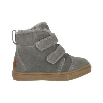 Bota Bamers Explorer Cuero Niño Gris
