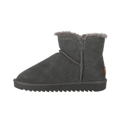 Imagen 2 del producto Botas Mujer Cuero Blast Button Short Charcoal Bamers