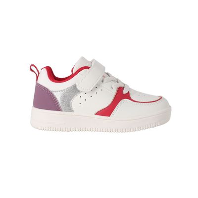 Zapatillas Niñas Bamers Kip Kepler Blanca/Rosa