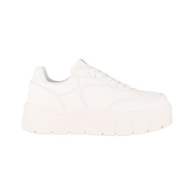 Zapatillas Bamers Mujer Cannes Platform Blancas