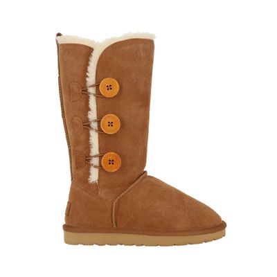 Imagen 1 del producto Bota Mujer Bamers Blast Button High Café