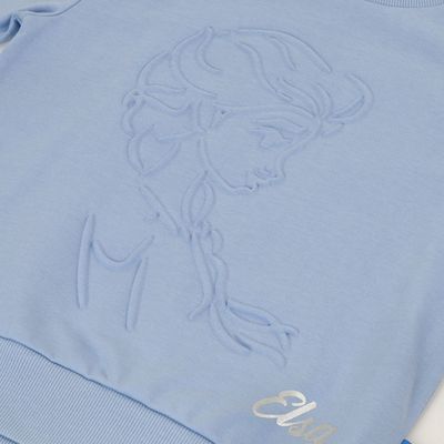 Imagen 2 del producto Poleron Cerrado Niña Frozen Elsa Relieve Morado Disney