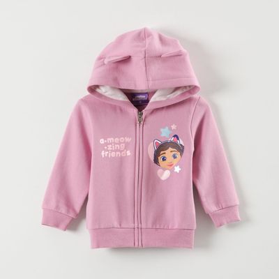 Poleron Niña A-Meow-Zing Rosado Gabby Doll House