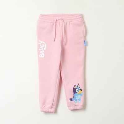 Pantalon De Buzo Niña Movement Rosado Bluey