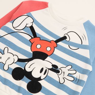 Imagen 2 del producto Poleron Cerrado Niño Mickey Al Reves Blanco Disney