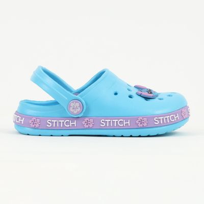 Zueco Niña Celeste Pin Stitch Lilo & Stitch Disney