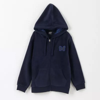 Polar Escolar con Gorro Niña Minnie Azul Marino Disney