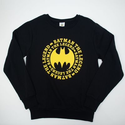 Poleron Hombre Dc Comics Batman Circulo Negro