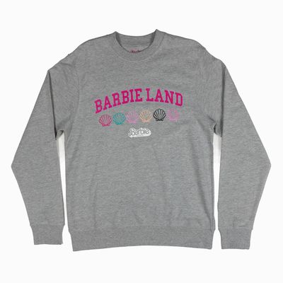 Poleron Mujer Land Gris Barbie