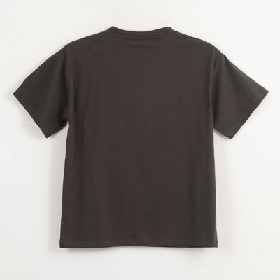 Imagen 2 del producto Polera Manga Corta Niño Gris Face Lentejuelas Sonic