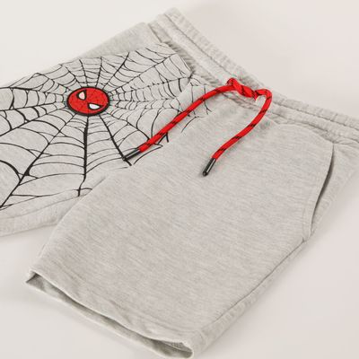 Imagen 2 del producto Short Niño Telaraña Spiderman Gris Marvel