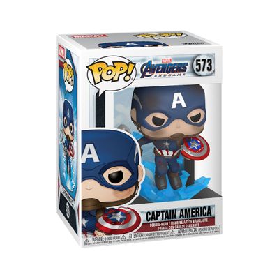 Imagen 2 del producto Funko Pop Avengers Endgame Captain America Marvel - 573