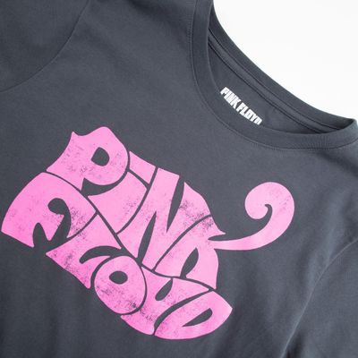 Imagen 2 del producto Polera Mujer Pink Floyd Logo Gris