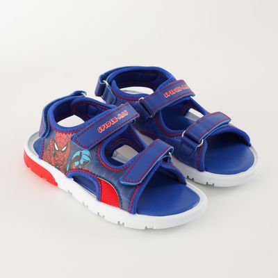 Imagen 2 del producto Sandalia Con Luces Niño Mirando Spiderman Azul Marvel