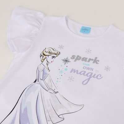 Imagen 2 del producto Conjunto Tull Niña Frozen Elsa Sparks Blanco Disney