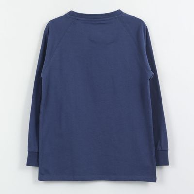 Imagen 2 del producto Polera Manga Larga Niño Adventure Ender Man Azul Minecraft