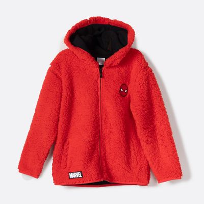 Polar Niño Cara Spiderman Rojo Marvel