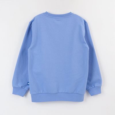 Imagen 2 del producto Polerón Cerrado Niño Azul Personaje Grande Sonic