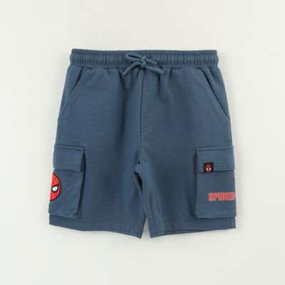 Imagen 1 del producto Short Cordón Niño Azul Cargo Spiderman Marvel