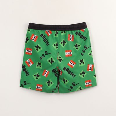 Imagen 2 del producto Traje de baño Niño Verde Full Print Minecraft