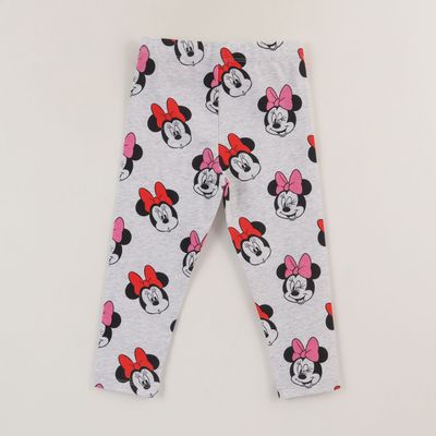 Imagen 2 del producto Calza Niña Gris Caras Minnie Disney