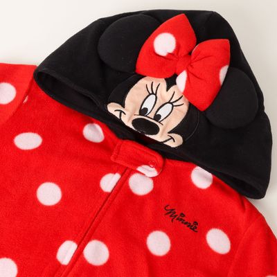 Imagen 2 del producto Pijama Polar Niña Minnie Entero Rojo Disney (Talla 2,3 y 4)