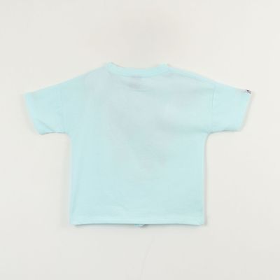 Imagen 2 del producto Polera Manga Corta Niña Celeste Minnie Guiño Disney