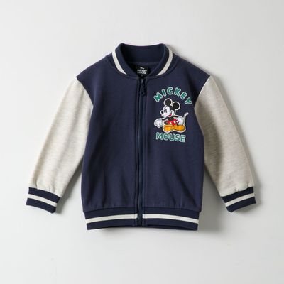 Poleron Abierto Niño Mickey Vibes Azul Disney