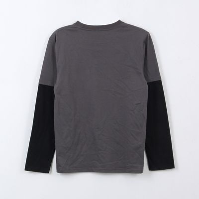 Imagen 2 del producto Polera Doble Manga Niño Spiderman Face Gris Marvel